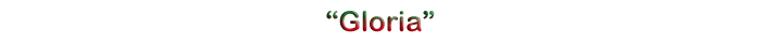 "Gloria"